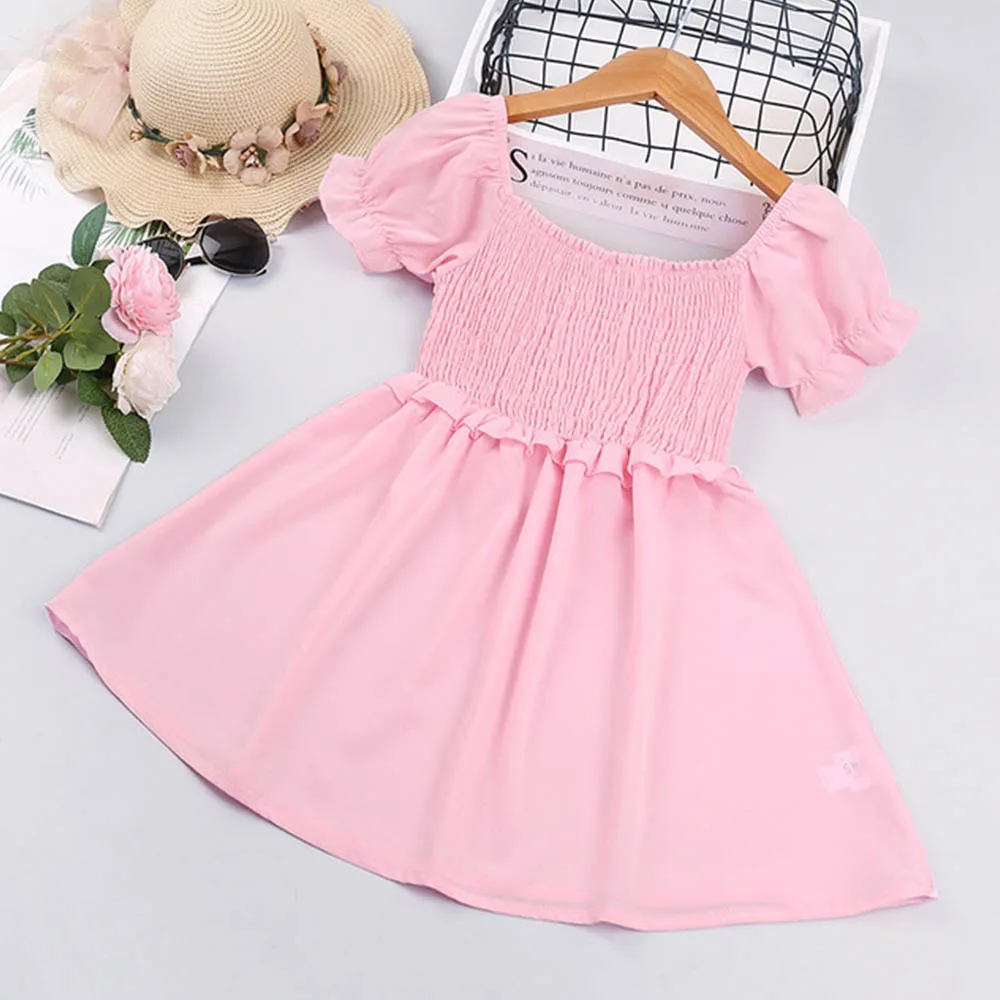 Melario Baby Girls Casual Dresses Pink Summer Clothes New Fashion Puff Sleeve Costumes Children's Pleated Princess Vestidos 2-6Y
Melario Baby Girls Casual Dresses Pink Summer Clothes New Fashion Puff Sleeve Costumes Children's Pleated Princess Vestidos 2-6Y