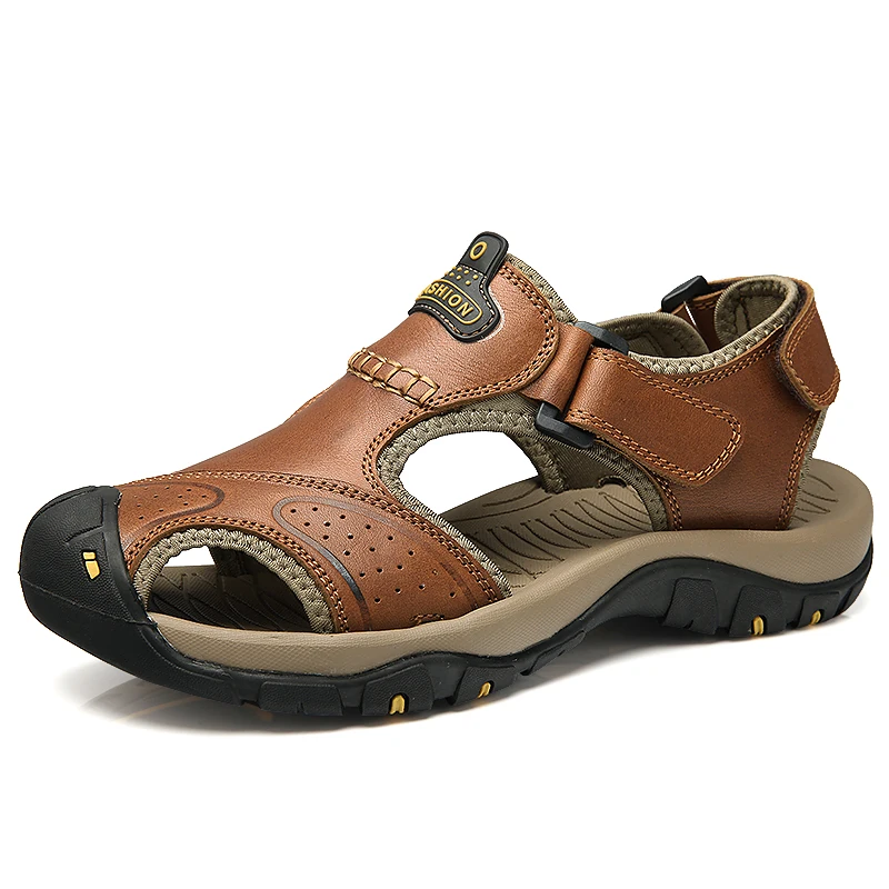 36-46 Classic Lovers Men's Sandals Summer Soft Sandals Comfortable Mens Shoes Genuine Leather Sandals Outdoor Casual Shoes Men
36-46 Classic Lovers Men's Sandals Summer Soft Sandals Comfortable Mens Shoes Genuine Leather Sandals Outdoor Casual Shoes Men