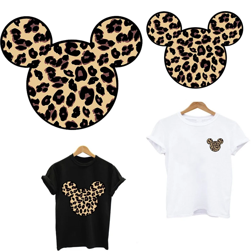 Fashion Leopard Cute Patch Stripes Heat-sensitive Patches for T-shirt Iron on Transfers for Clothing Custom Brand Patch Tops F
Fashion Leopard Cute Patch Stripes Heat-sensitive Patches for T-shirt Iron on Transfers for Clothing Custom Brand Patch Tops F