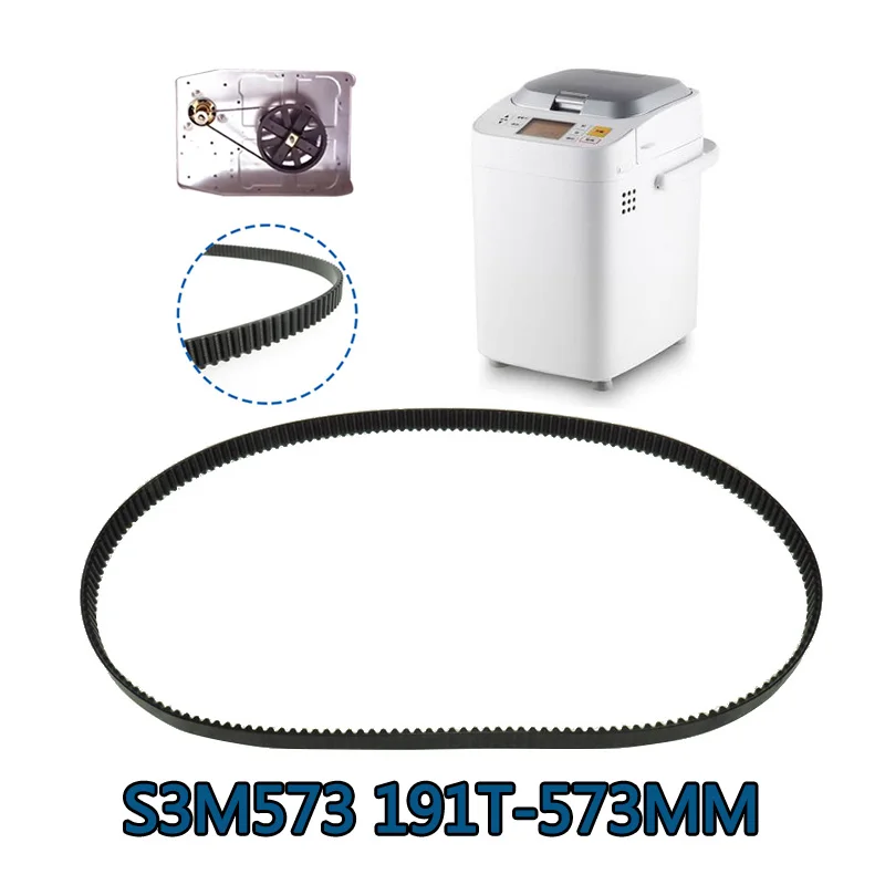 Ленточная запчасть для хлебопечки S3M573 191T, конвейерная лента, аксессуары для кухонной техники, запчасти для хлебопечки, 1 шт.
Ленточная запчасть для хлебопечки S3M573 191T, конвейерная лента, аксессуары для кухонной техники, запчасти для хлебопечки, 1 шт.