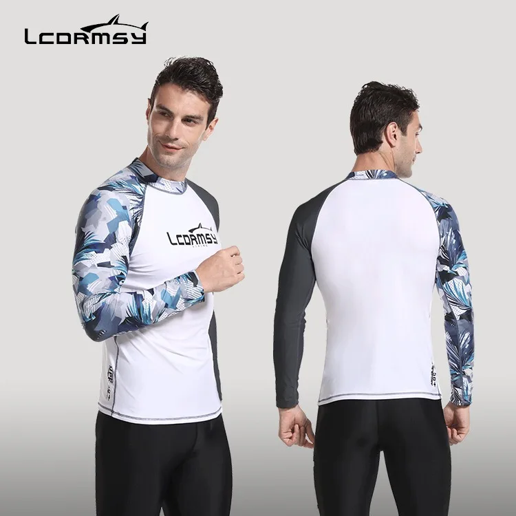 LCDRMSY Fashion rashguard UV protection swimwear for Men surfing rash guard shorts+zipper shirt 3 set compression
LCDRMSY Fashion rashguard UV protection swimwear for Men surfing rash guard shorts+zipper shirt 3 set compression