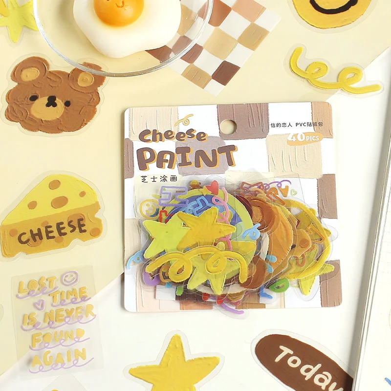 40 pcs Kawaii Cartoon Children Stationery Stickers Decorative notebooks Diary Scrapbooking Laptops collage material
40 pcs Kawaii Cartoon Children Stationery Stickers Decorative notebooks Diary Scrapbooking Laptops collage material
