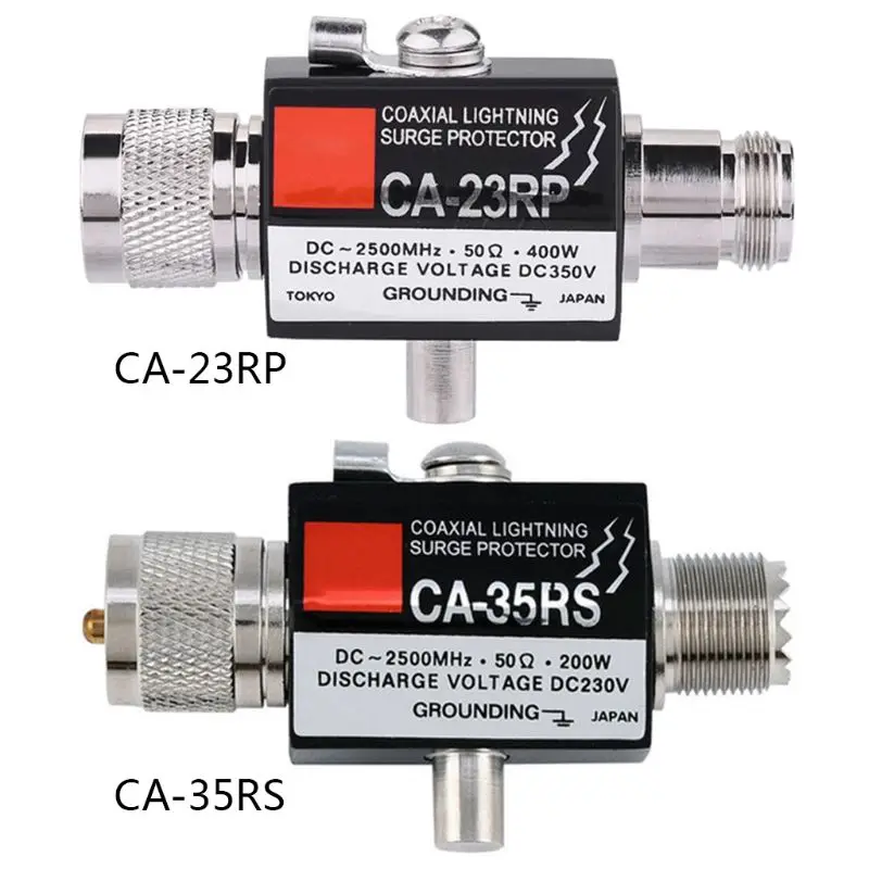CA-35RS CA-23RP PL259 SO239 Lightning Arrester radio repeater Antenna Lightning Arrester for Transit Station
CA-35RS CA-23RP PL259 SO239 Lightning Arrester radio repeater Antenna Lightning Arrester for Transit Station