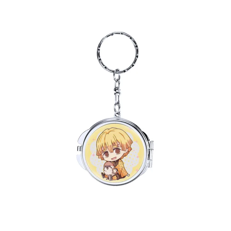 Hot Selling Demon Slayer Steel Portable Makeup Mirror Keychain Creative Animation Mirror Pendant Key Chain Jewelry Gift Keyring
Hot Selling Demon Slayer Steel Portable Makeup Mirror Keychain Creative Animation Mirror Pendant Key Chain Jewelry Gift Keyring