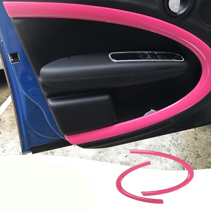 Внутренняя панель автомобильной двери для MINI Cooper Countryman R60, декоративные яркие наклейки-полоски, аксессуары для украшения интерьера
Внутренняя панель автомобильной двери для MINI Cooper Countryman R60, декоративные яркие наклейки-полоски, аксессуары для украшения интерьера