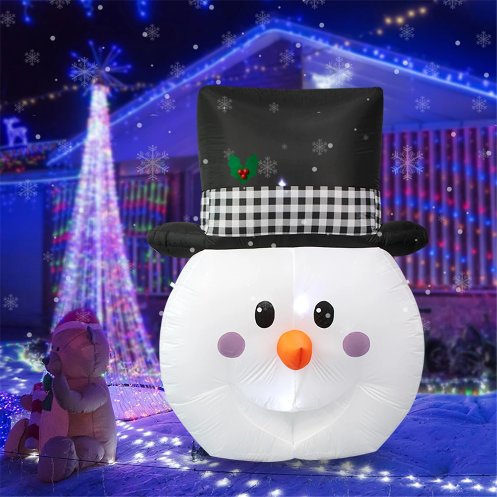 Christmas Inflatable Snowman Christmas Decorations With LED Light Decorations Xmas Dolls Night Light Home New Year Decor Tool
Christmas Inflatable Snowman Christmas Decorations With LED Light Decorations Xmas Dolls Night Light Home New Year Decor Tool