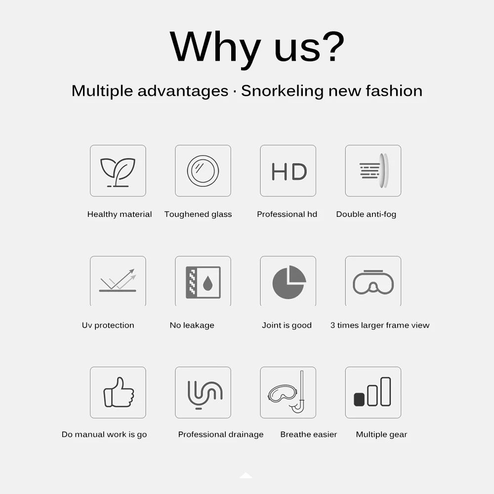 Adult Anti-Fog Diving Mask Snorkel Set Waterproof Swimming Goggles Diving Mask For Swimming Free Diving Snorkeling
Adult Anti-Fog Diving Mask Snorkel Set Waterproof Swimming Goggles Diving Mask For Swimming Free Diving Snorkeling