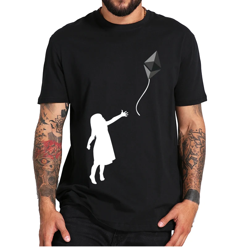 ETH Balloon Girl Ethereum Crypto Funny T-Shirt Classic Blockchain Bitcoin Cryptocurrency Network Essential Tee Tops Unisex
ETH Balloon Girl Ethereum Crypto Funny T-Shirt Classic Blockchain Bitcoin Cryptocurrency Network Essential Tee Tops Unisex