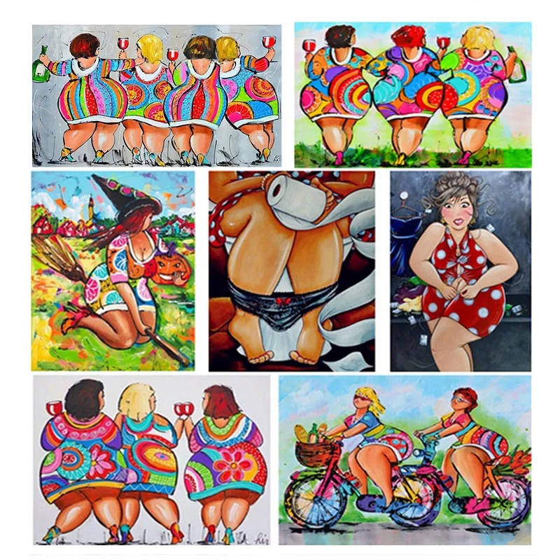 5D DIY Diamond Painting Cross Stitch Funny Girls Embroidery Mosaic Handmade Full Square Round Drill Room Wall Decor Craft Gift
5D DIY Diamond Painting Cross Stitch Funny Girls Embroidery Mosaic Handmade Full Square Round Drill Room Wall Decor Craft Gift