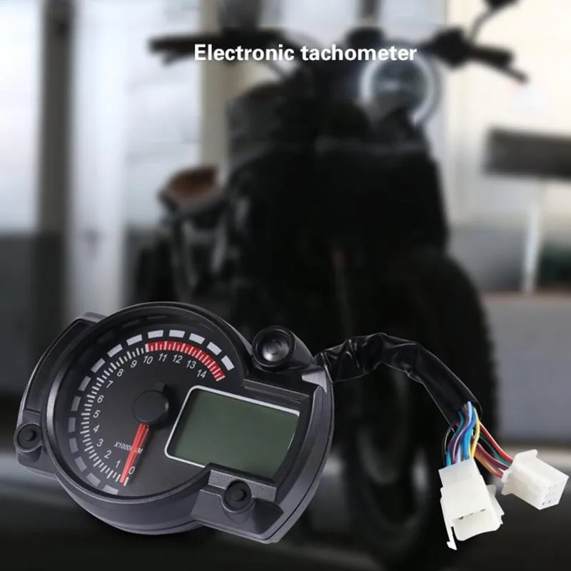 Universal Motorcycle Off-road Vehicle LCD Instrument Electronic Speed Motorcycle Accessories Color Adjustable Odometer Digi M8D8
Universal Motorcycle Off-road Vehicle LCD Instrument Electronic Speed Motorcycle Accessories Color Adjustable Odometer Digi M8D8