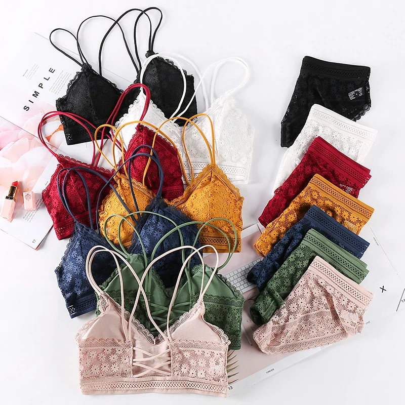 Women Lace Bra Sets Seamless Underwear Backless Vest Sexy Panties Padded Bralette Lingerie Ultrathin Briefs Female Intimates #F
Women Lace Bra Sets Seamless Underwear Backless Vest Sexy Panties Padded Bralette Lingerie Ultrathin Briefs Female Intimates #F
