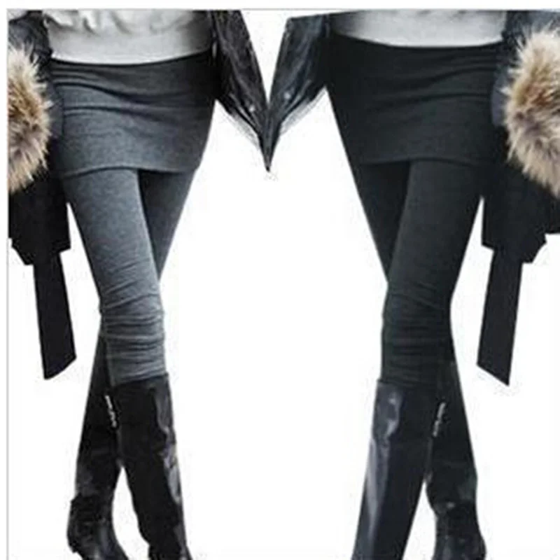 One Piece Women Skirt Leggings Autumn Fashion Solid Footless Legging Skirt With Pants Skinny Boot Pants Casual Wear KZ-002 
One Piece Women Skirt Leggings Autumn Fashion Solid Footless Legging Skirt With Pants Skinny Boot Pants Casual Wear KZ-002