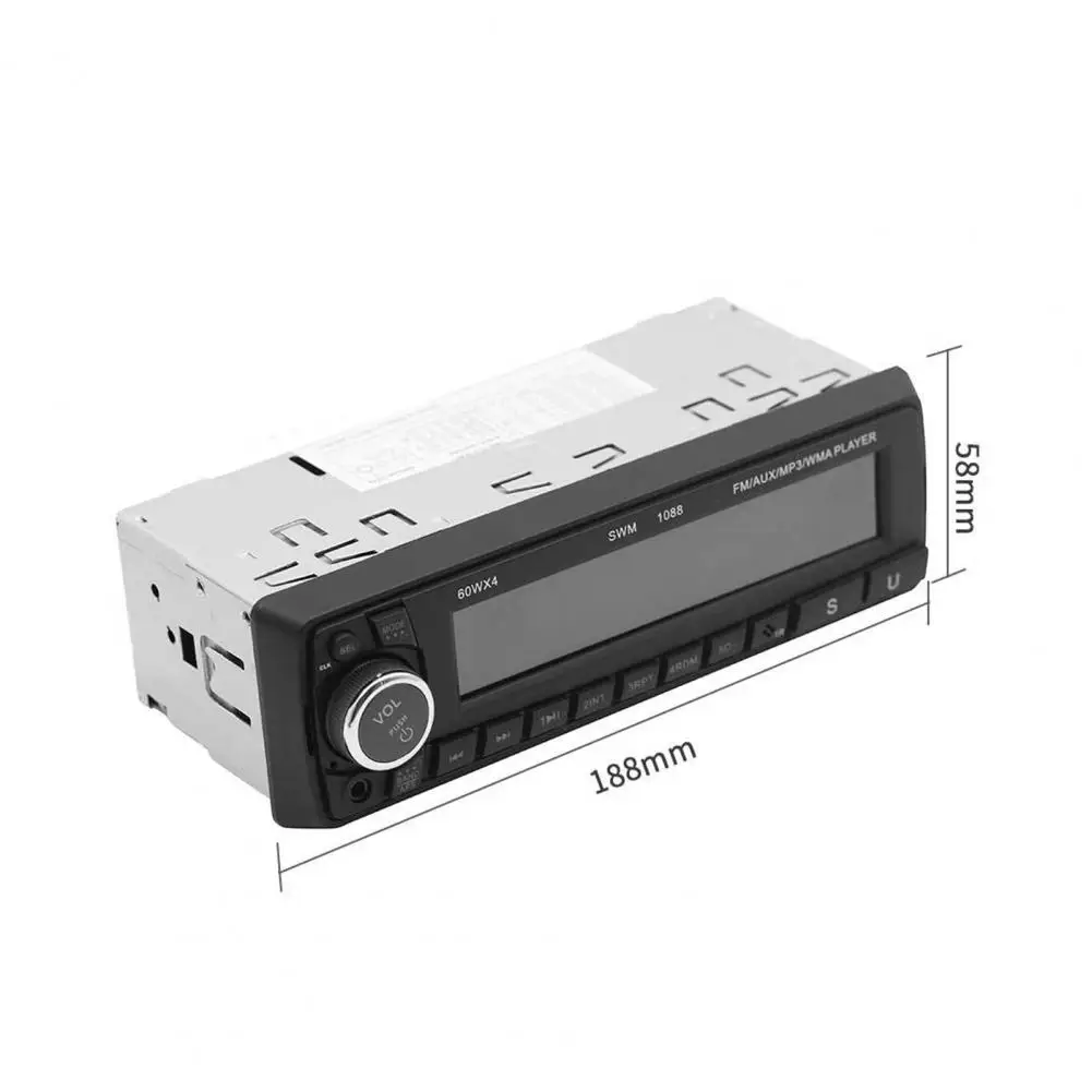 SU-1088 Car Radio MP3 Player Bluetooth Card U Disk Reading CD Music Radio Player for Vehicles
SU-1088 Car Radio MP3 Player Bluetooth Card U Disk Reading CD Music Radio Player for Vehicles