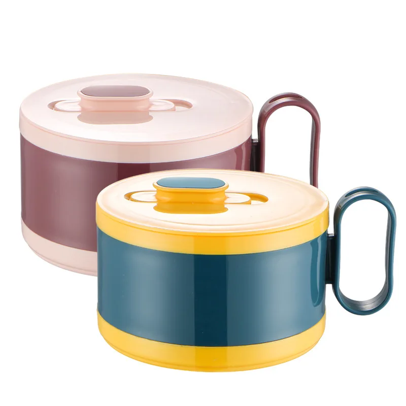 1pc Double-layer Portable Lunch Box Bowl with Lid Soup Bowl Induction Cooker Noodle Pot 304 Stainless Steel Instant Noodle Bowl
1pc Double-layer Portable Lunch Box Bowl with Lid Soup Bowl Induction Cooker Noodle Pot 304 Stainless Steel Instant Noodle Bowl