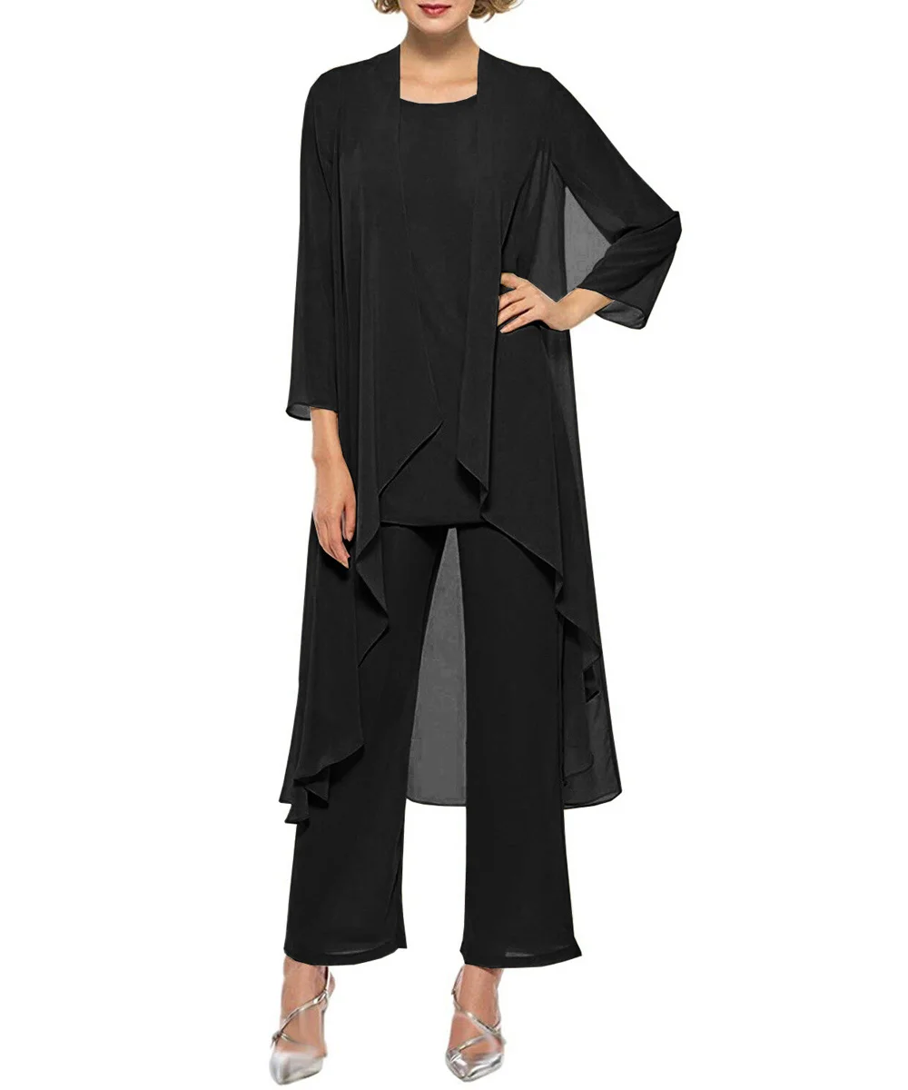Mother of the Bride Dresses Plus Size Dress Blazer Champagne 2021 Chiffon Pantsuit 3 Pieces Wedding Party Guest Gown Dress
Mother of the Bride Dresses Plus Size Dress Blazer Champagne 2021 Chiffon Pantsuit 3 Pieces Wedding Party Guest Gown Dress