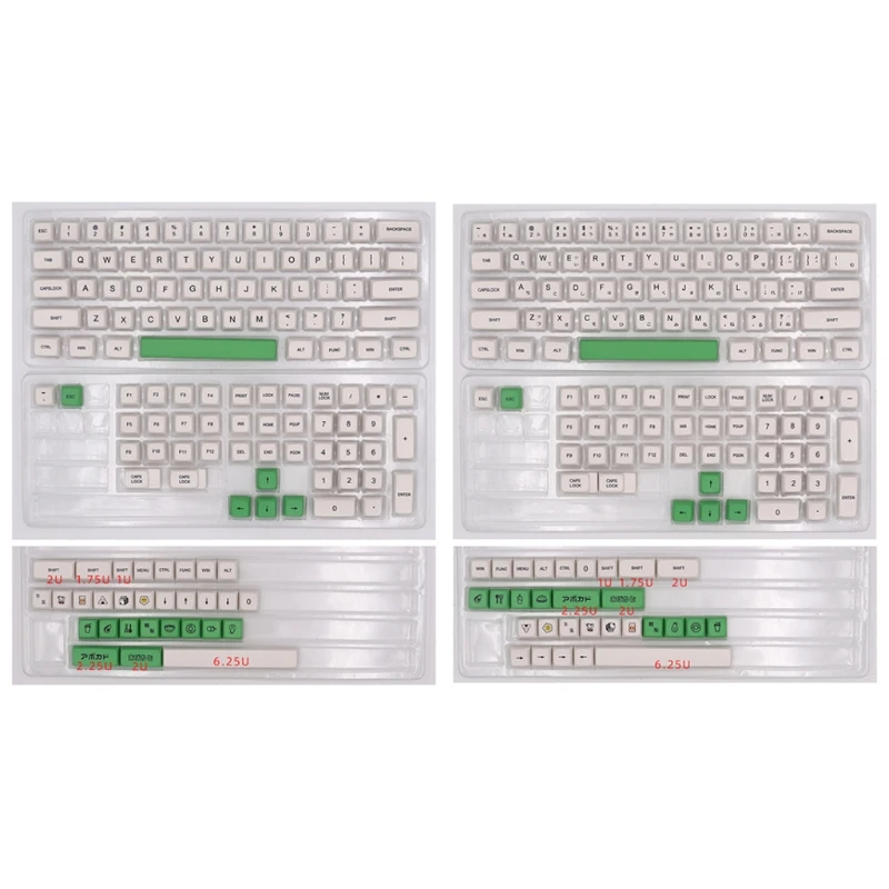 R9JA Avocado Keycaps 137 Keys Japanese/English PBT Mechanical Keyboard Key XDA Profile Milk Green Sublimation Keycap
R9JA Avocado Keycaps 137 Keys Japanese/English PBT Mechanical Keyboard Key XDA Profile Milk Green Sublimation Keycap