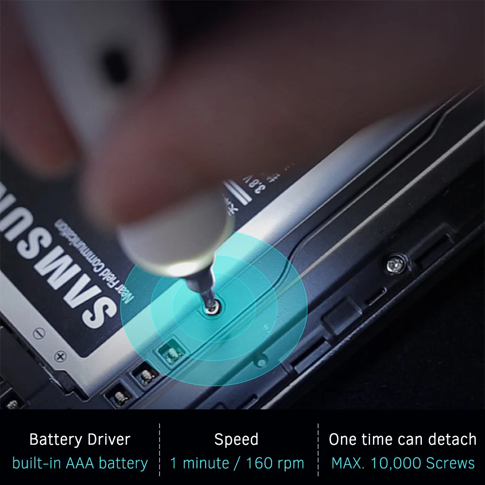 Electric Power Screwdriver Portable Cordless Magnetic Screw Driver Hand Screwdriver Bit Set For Laptop PC CellphoneRepair Tools
Electric Power Screwdriver Portable Cordless Magnetic Screw Driver Hand Screwdriver Bit Set For Laptop PC CellphoneRepair Tools