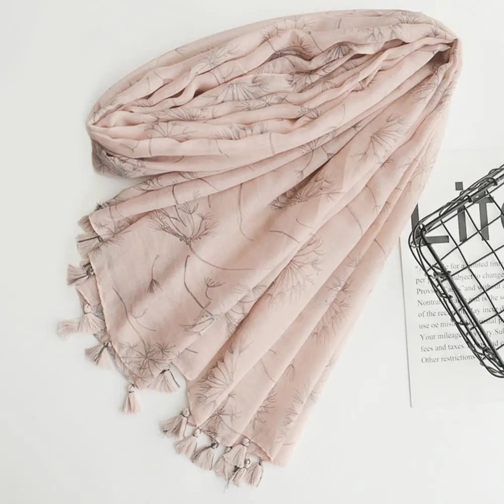 Fashion Women's Tassel Scarf Long Wraps Dandelion Print Shawl Beach Travel Towel
Fashion Women's Tassel Scarf Long Wraps Dandelion Print Shawl Beach Travel Towel