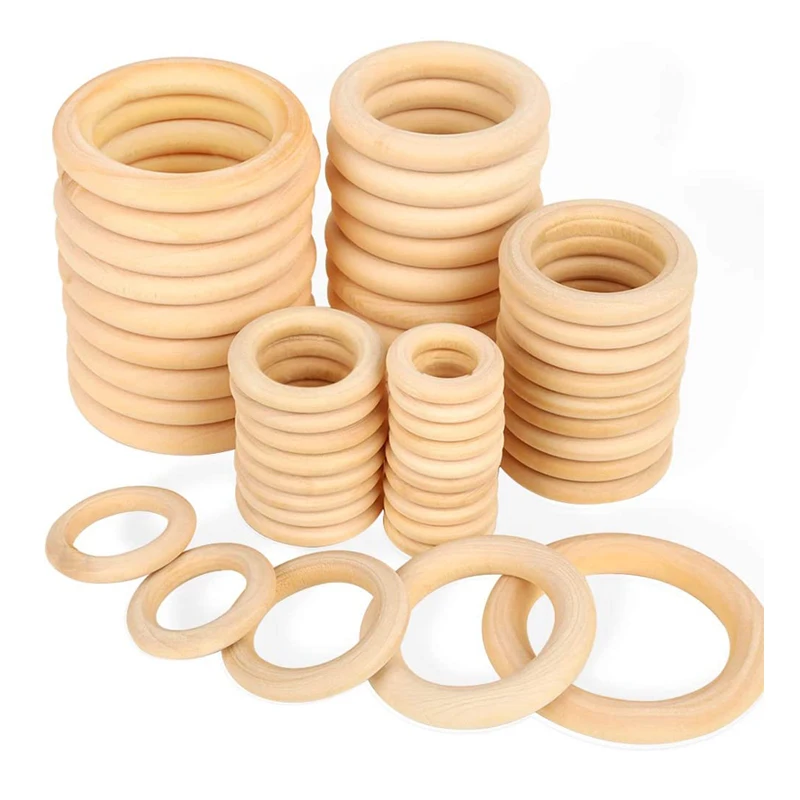 Unfinished Wood Rings Circle DIY Craft Projects Baby Teething Chew Ring Connectors Jewelry Making Blank Round Loops Accessories
Unfinished Wood Rings Circle DIY Craft Projects Baby Teething Chew Ring Connectors Jewelry Making Blank Round Loops Accessories