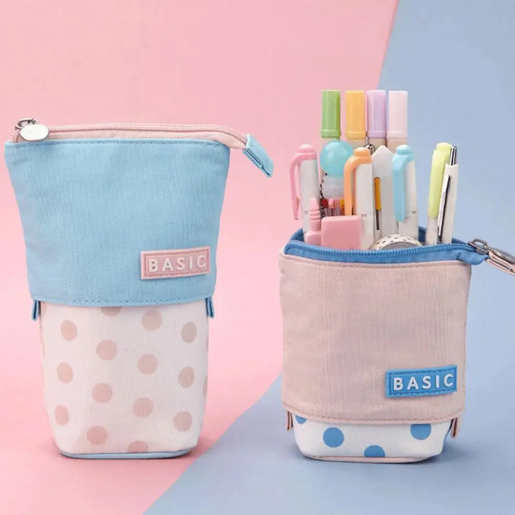 Pen Bag Wave Point Design Foldable Thick Lining Pencil Bag Pouch Holder for Children
Pen Bag Wave Point Design Foldable Thick Lining Pencil Bag Pouch Holder for Children
