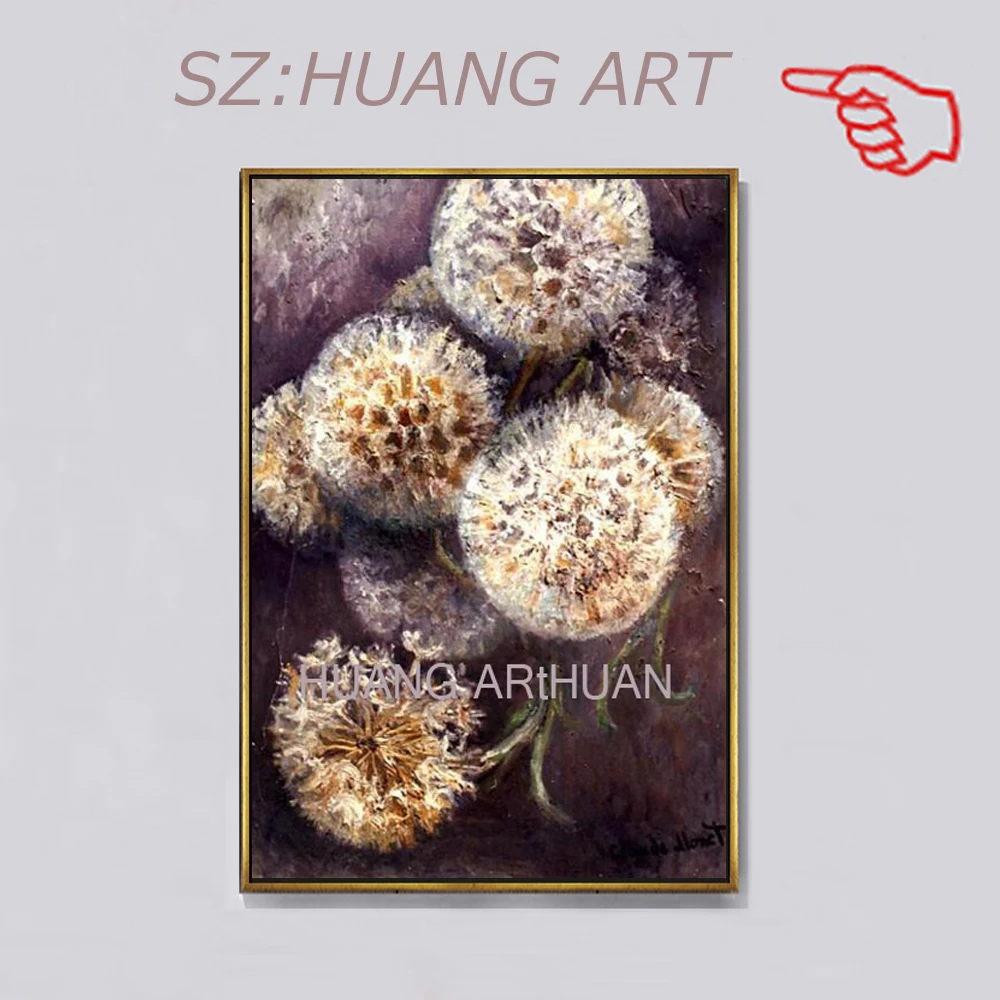 Hand Painted Abstract Oil Painting Painting White Flower Flora Dandelion Plant Home Bedroom Decoration Modern Artwork Decor
Hand Painted Abstract Oil Painting Painting White Flower Flora Dandelion Plant Home Bedroom Decoration Modern Artwork Decor
