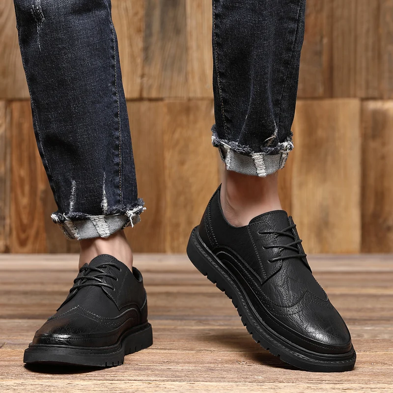 shoeclassic leather Men's for Moccasins genuine mens size cuero scarpa formal masculino autumn brand male fashion de couro
shoeclassic leather Men's for Moccasins genuine mens size cuero scarpa formal masculino autumn brand male fashion de couro