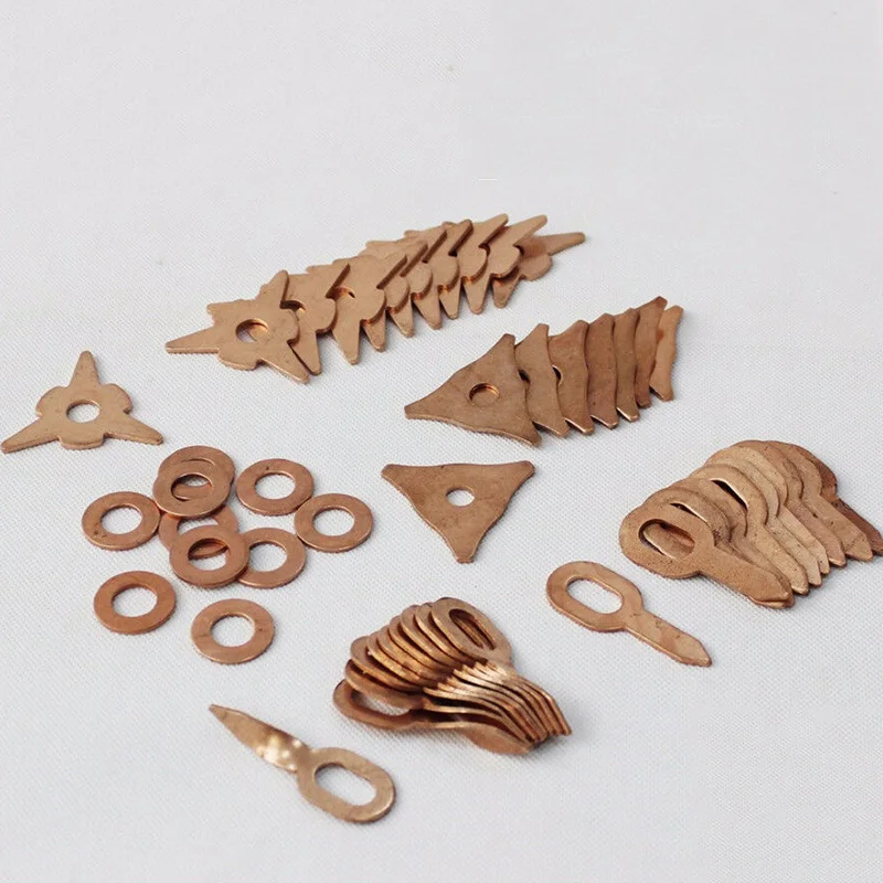 50Pcs Mixed Pulling Pads Washer Kits Copper Plated Steel Welding Consumables Accessories Spot Welding Tool Parts
50Pcs Mixed Pulling Pads Washer Kits Copper Plated Steel Welding Consumables Accessories Spot Welding Tool Parts