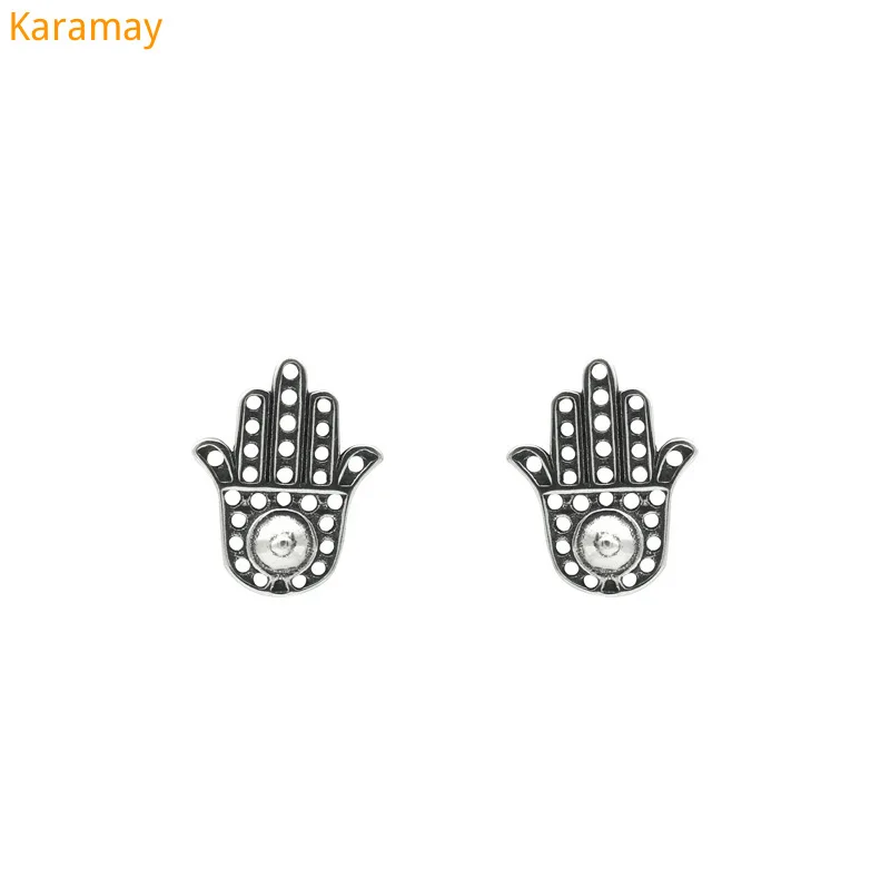 S925 Sterling Silver personalized retro palm Earrings Korean chic simple fashion net Red Girl Jewelry anti allergy Earrings
S925 Sterling Silver personalized retro palm Earrings Korean chic simple fashion net Red Girl Jewelry anti allergy Earrings