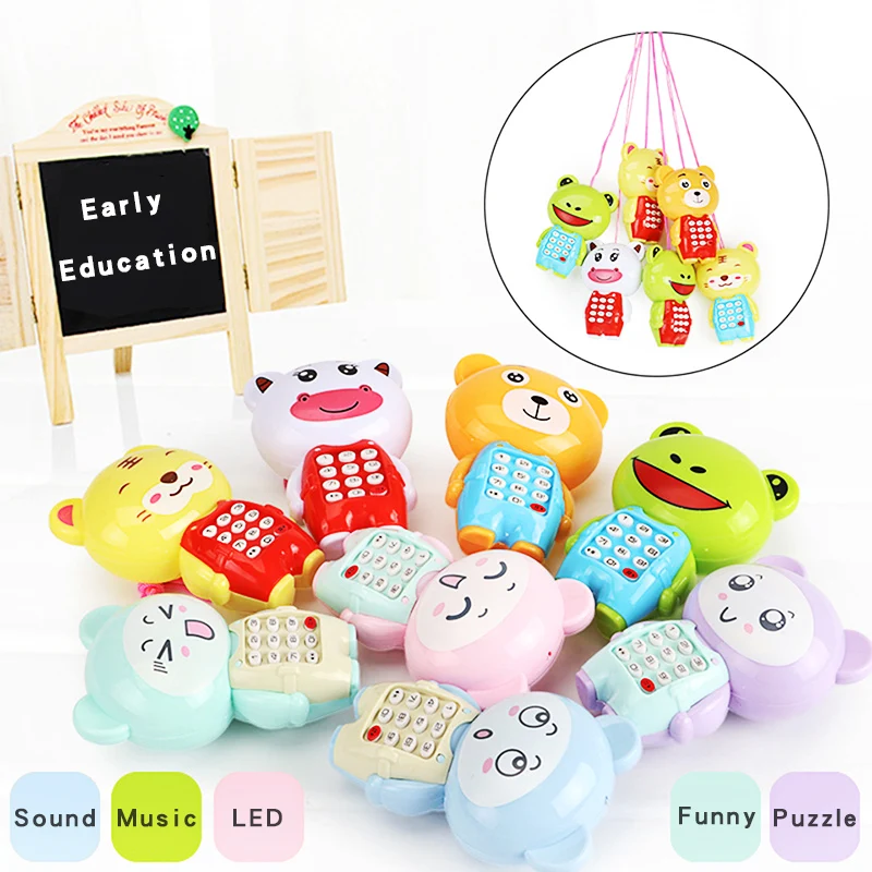 Baby Early Education Toys Kids Cartoon Cute Fun Music Cellphone Mobile Phone Electronic Toy Baby Comfort Toys Children Gifts
Baby Early Education Toys Kids Cartoon Cute Fun Music Cellphone Mobile Phone Electronic Toy Baby Comfort Toys Children Gifts