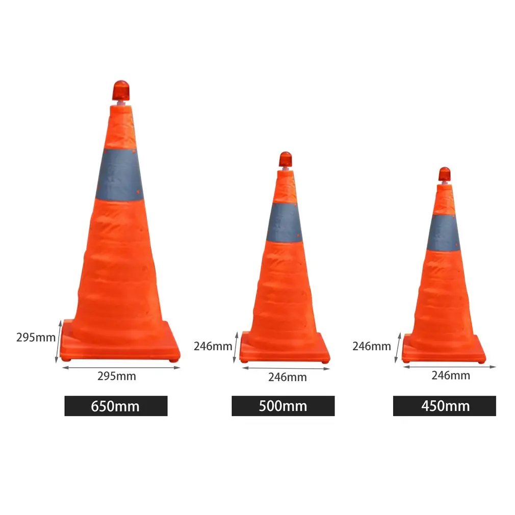Telescopic Folding Road Cone Barricades Warning Sign Reflective Oxford Traffic Cone Traffic Facilities For Road Safety
Telescopic Folding Road Cone Barricades Warning Sign Reflective Oxford Traffic Cone Traffic Facilities For Road Safety