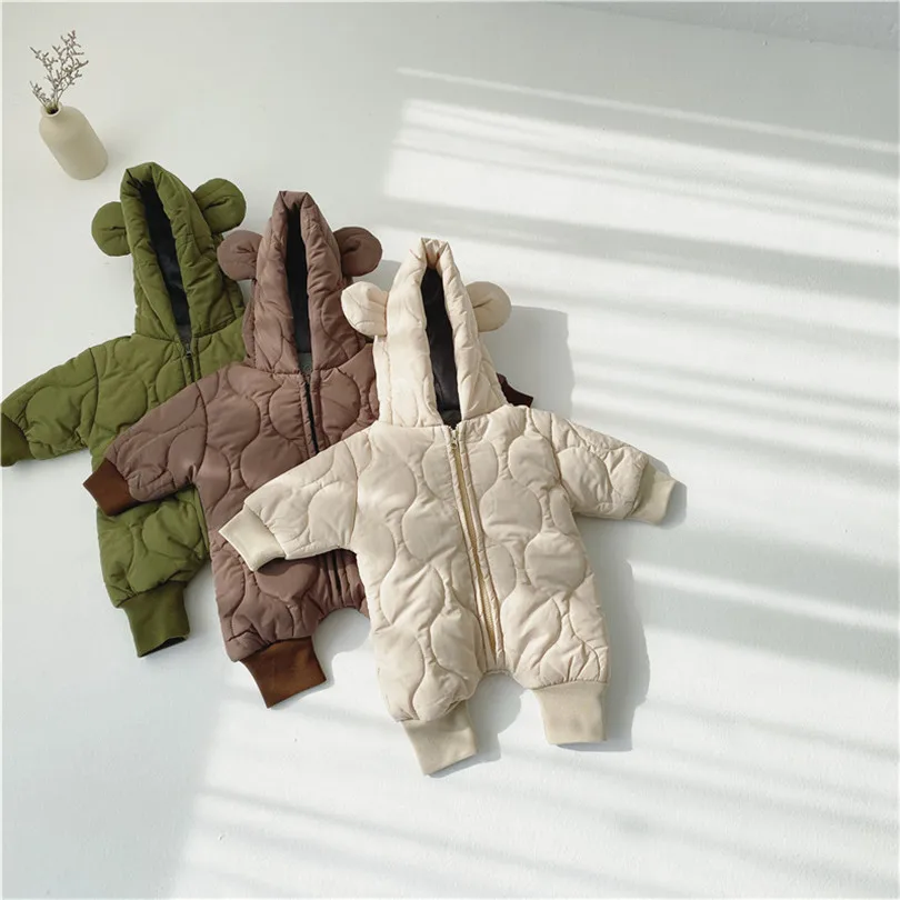 Winter Baby Snowsuit Clothes Hooded Baby Romper Thick Warm Baby Boy Girls Romper Jumpsuit Coat Baby Jumpsuit Overalls Outerwear
Winter Baby Snowsuit Clothes Hooded Baby Romper Thick Warm Baby Boy Girls Romper Jumpsuit Coat Baby Jumpsuit Overalls Outerwear