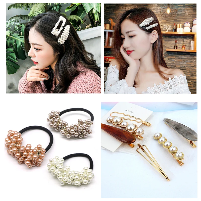 Women Hair Accessories Hairdressing Fashion Elegant Pearls Women Hair Clip Barrettes Hairpins Hairgrips Hair Styling Tools
Women Hair Accessories Hairdressing Fashion Elegant Pearls Women Hair Clip Barrettes Hairpins Hairgrips Hair Styling Tools