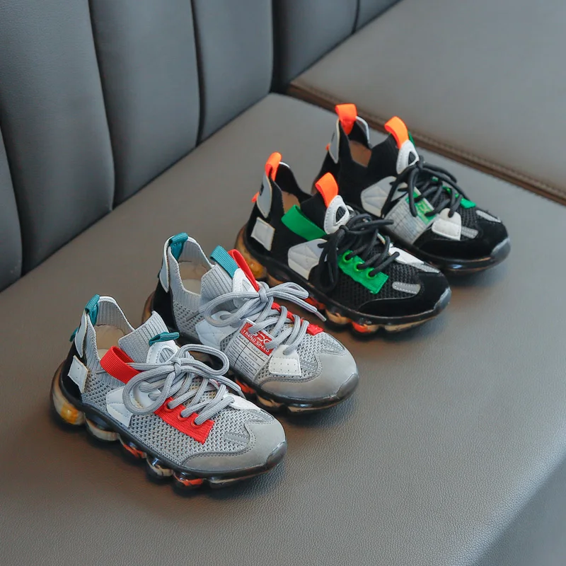 Boys Fashion Sports Shoes 2021 New Children Splicing Breathable Student Mesh Casual Running Shoes Fashion Sneakers 26-36 Hot
Boys Fashion Sports Shoes 2021 New Children Splicing Breathable Student Mesh Casual Running Shoes Fashion Sneakers 26-36 Hot