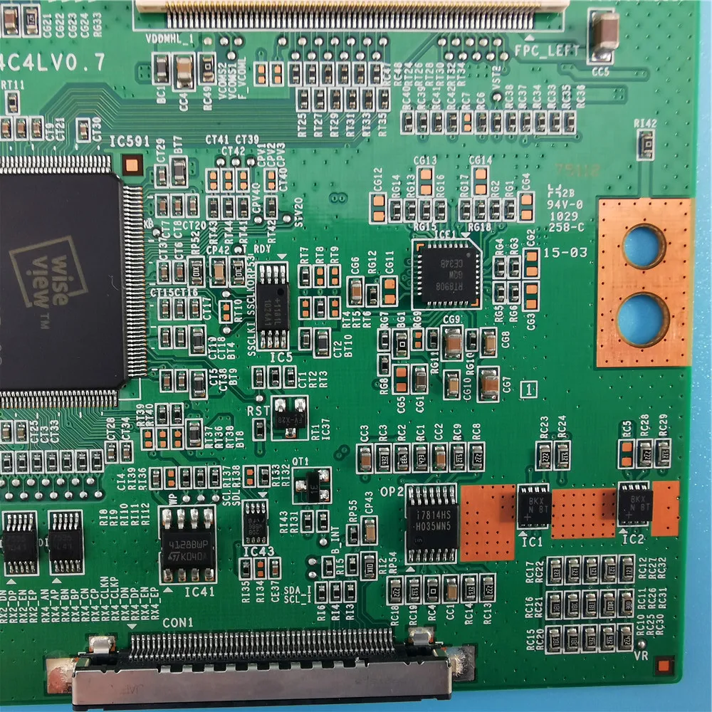 Good quality for Original 55inch TV 55UX600U 55UL605U L55P11FBDE L55C19 LE55A300N T-CON Logic Board S120BM4C4LV0.7 LJ94-03528E 
Good quality for Original 55inch TV 55UX600U 55UL605U L55P11FBDE L55C19 LE55A300N T-CON Logic Board S120BM4C4LV0.7 LJ94-03528E