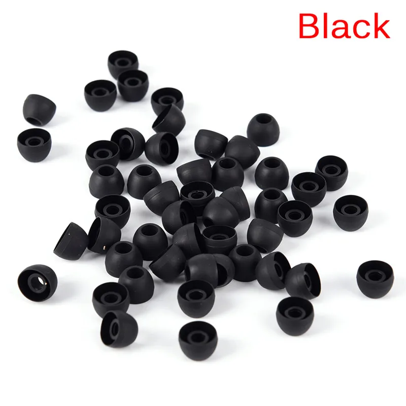 25 Pairs Soft Silicone Replacement Eartips Earbuds Cushions Ear Pads Covers Tips For Earphone Headphone Clear Black White
25 Pairs Soft Silicone Replacement Eartips Earbuds Cushions Ear Pads Covers Tips For Earphone Headphone Clear Black White