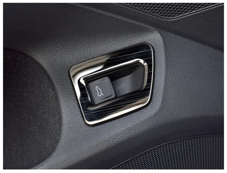 Stainless steel Car rear trunk tail box switch frame trim sticker cover Car Styling for 2016-2018 VW Passat B8
Stainless steel Car rear trunk tail box switch frame trim sticker cover Car Styling for 2016-2018 VW Passat B8