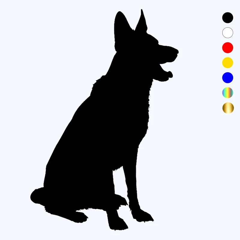 CK2008#15*22cm German Shepherd Dog funny car sticker vinyl decal white/black car auto stickers for car bumper window car decor
CK2008#15*22cm German Shepherd Dog funny car sticker vinyl decal white/black car auto stickers for car bumper window car decor