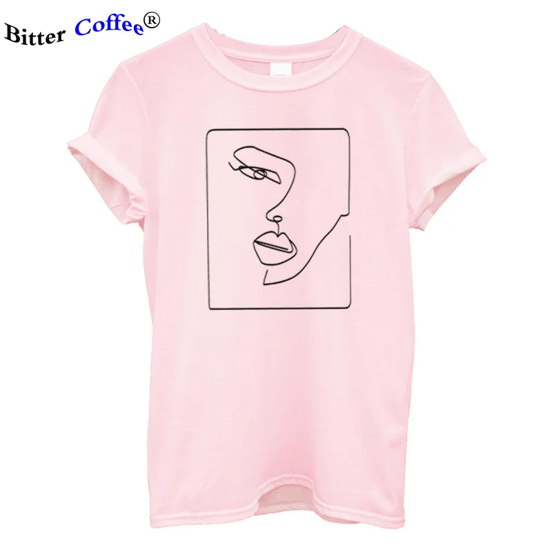 NEW face abstract simple Women tshirt Cotton Casual Funny t shirt Gift For Girl short sleeve Top Tee Drop Ship Plus Size
NEW face abstract simple Women tshirt Cotton Casual Funny t shirt Gift For Girl short sleeve Top Tee Drop Ship Plus Size