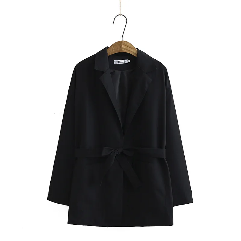 Plus Size Women's Black Beige Thin Blazers Long Sleeved Large Size V-neck Officewear Elegant Outerwear
Plus Size Women's Black Beige Thin Blazers Long Sleeved Large Size V-neck Officewear Elegant Outerwear