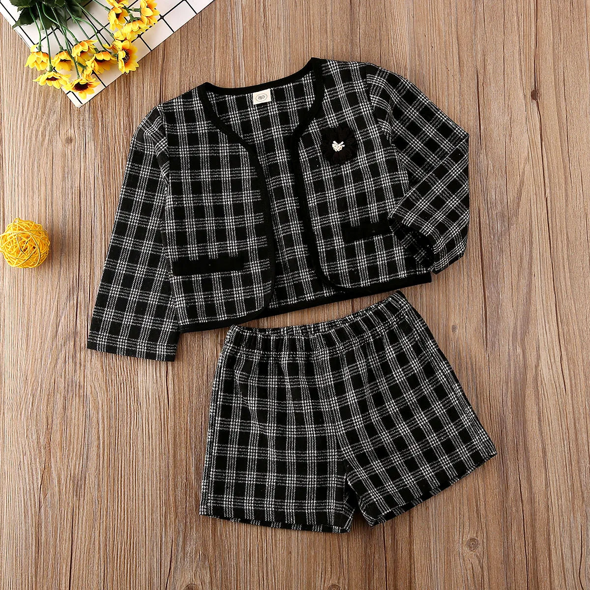 Fashion Kids Toddler Baby Girls Pageant Plaid Coat Pants Party Outfit Autumn Spring Girls Clothes Set 2PCS
Fashion Kids Toddler Baby Girls Pageant Plaid Coat Pants Party Outfit Autumn Spring Girls Clothes Set 2PCS