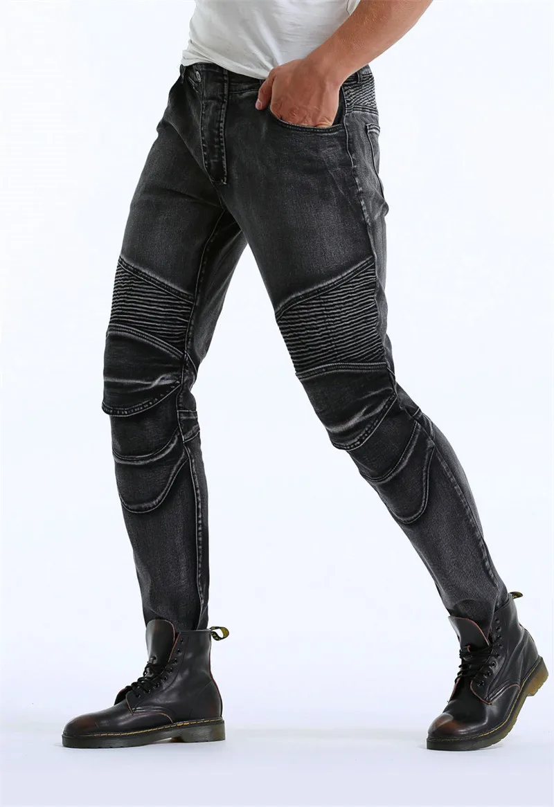 Men's personality motorcycle pants casual new washed silver gray motorcycle jeans retro cycling pants racing belt protectors
Men's personality motorcycle pants casual new washed silver gray motorcycle jeans retro cycling pants racing belt protectors