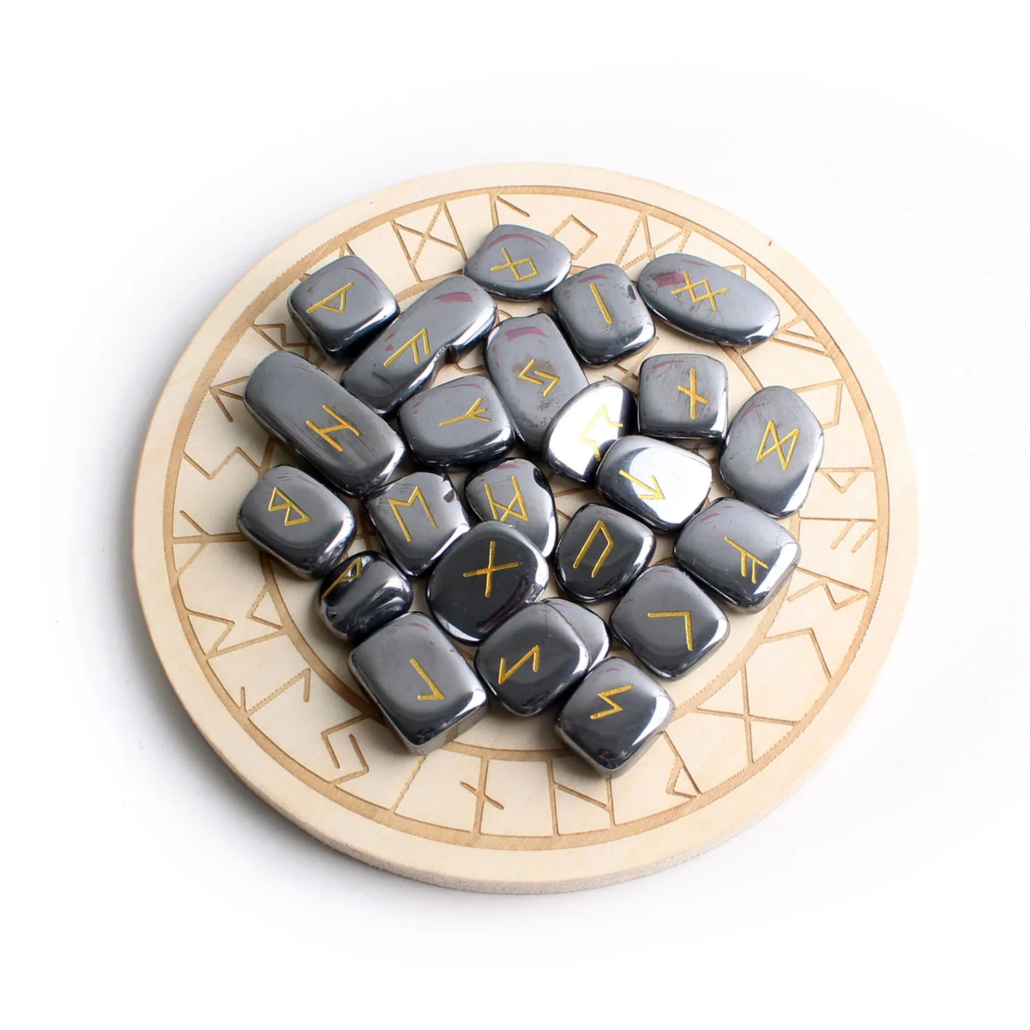 25Pcs Terahertz Crystal Runes Divination Tool Crystals Set Fortune-telling Reiki HealingStone Gift Decor
25Pcs Terahertz Crystal Runes Divination Tool Crystals Set Fortune-telling Reiki HealingStone Gift Decor