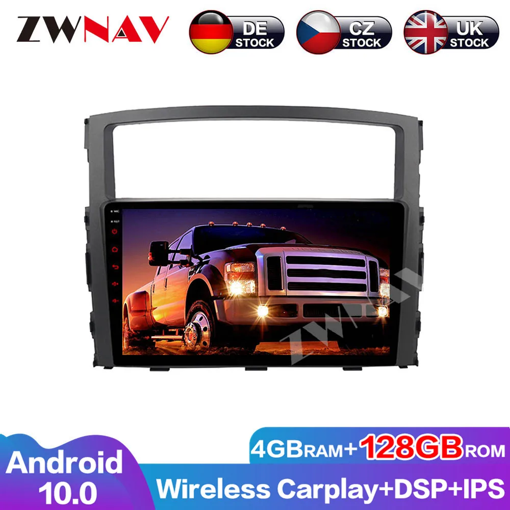 4G+128G Android10 Multimedia Auto Radio DSP DVD Player Audio Touch Screen Car For Mitsubishi Pajero GPS Head Unit
4G+128G Android10 Multimedia Auto Radio DSP DVD Player Audio Touch Screen Car For Mitsubishi Pajero GPS Head Unit