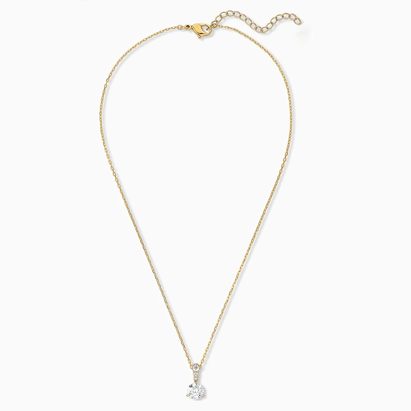 2020 Fashion Jewelry SWA New SOLITAIRE PENDANT Necklace Gold Timeless Classic Element Decoration Crystal Female Romantic Gift
2020 Fashion Jewelry SWA New SOLITAIRE PENDANT Necklace Gold Timeless Classic Element Decoration Crystal Female Romantic Gift