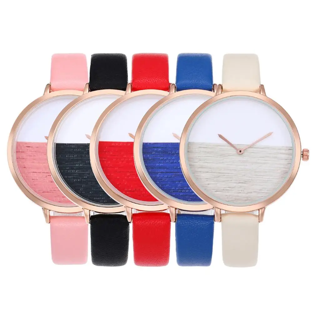 Minimalist Women's Watches Color Block Horizon Ultra Thin Ladies Watch Round Dial Analog Casual Quartz Watch часы женские
Minimalist Women's Watches Color Block Horizon Ultra Thin Ladies Watch Round Dial Analog Casual Quartz Watch часы женские