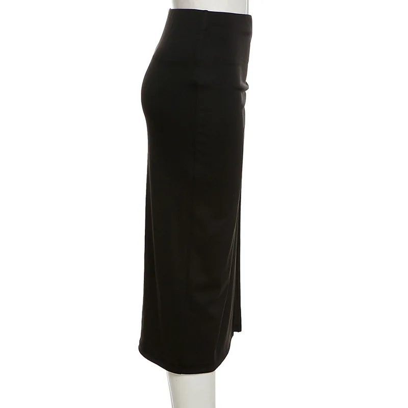 2021 European Spring and Summer New Women's Black High Waist Slim Slimming Midi Fashion See Through Split Skirt for Woman
2021 European Spring and Summer New Women's Black High Waist Slim Slimming Midi Fashion See Through Split Skirt for Woman