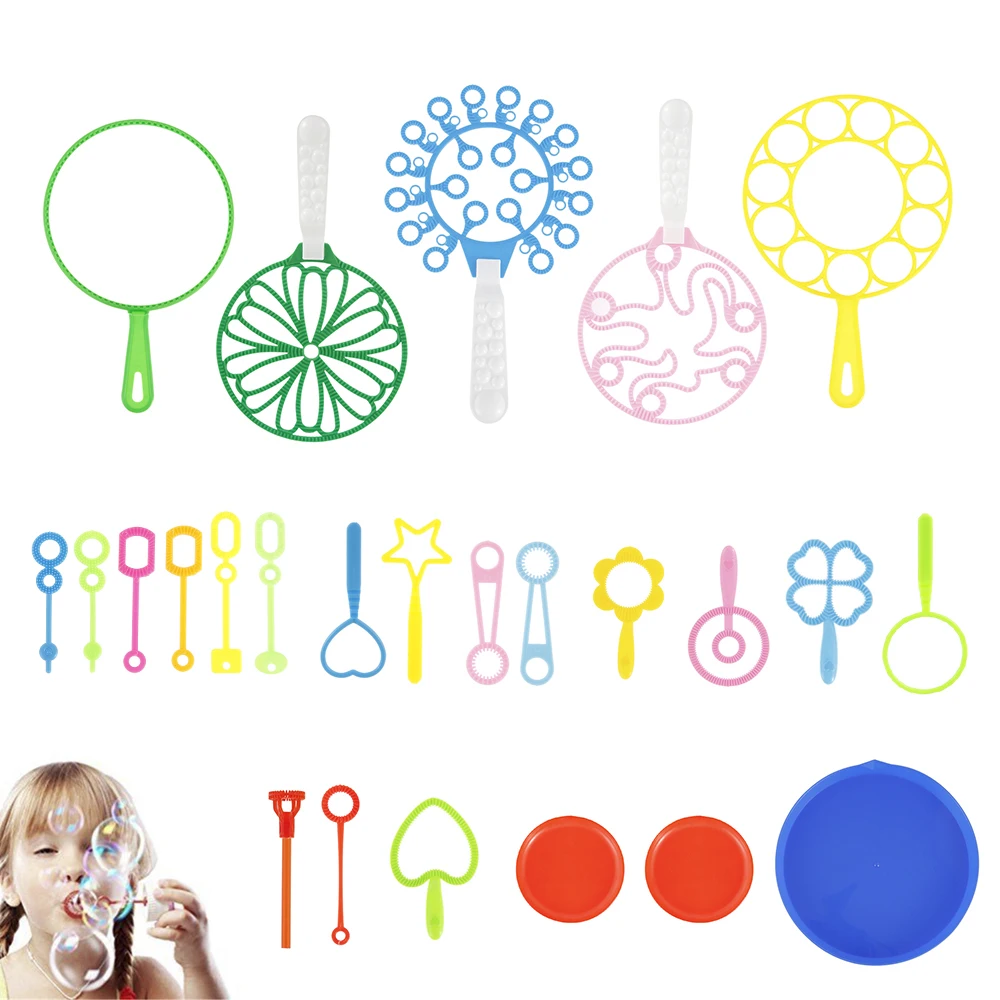 25-31Pcs Bubble Maker Set Fun Bubble Outdoors Activity Party Favors Kids Toy Blowing Soap Bubble Wand Toys Blower Fan Machine
25-31Pcs Bubble Maker Set Fun Bubble Outdoors Activity Party Favors Kids Toy Blowing Soap Bubble Wand Toys Blower Fan Machine