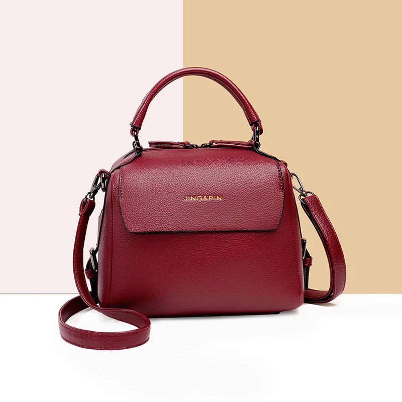 Ladies Fashion Crossbody Bags 2021 High Capacity Retro Shoulder Bag Handbag Female High Quality PU Leather Women Messenger Bag
Ladies Fashion Crossbody Bags 2021 High Capacity Retro Shoulder Bag Handbag Female High Quality PU Leather Women Messenger Bag