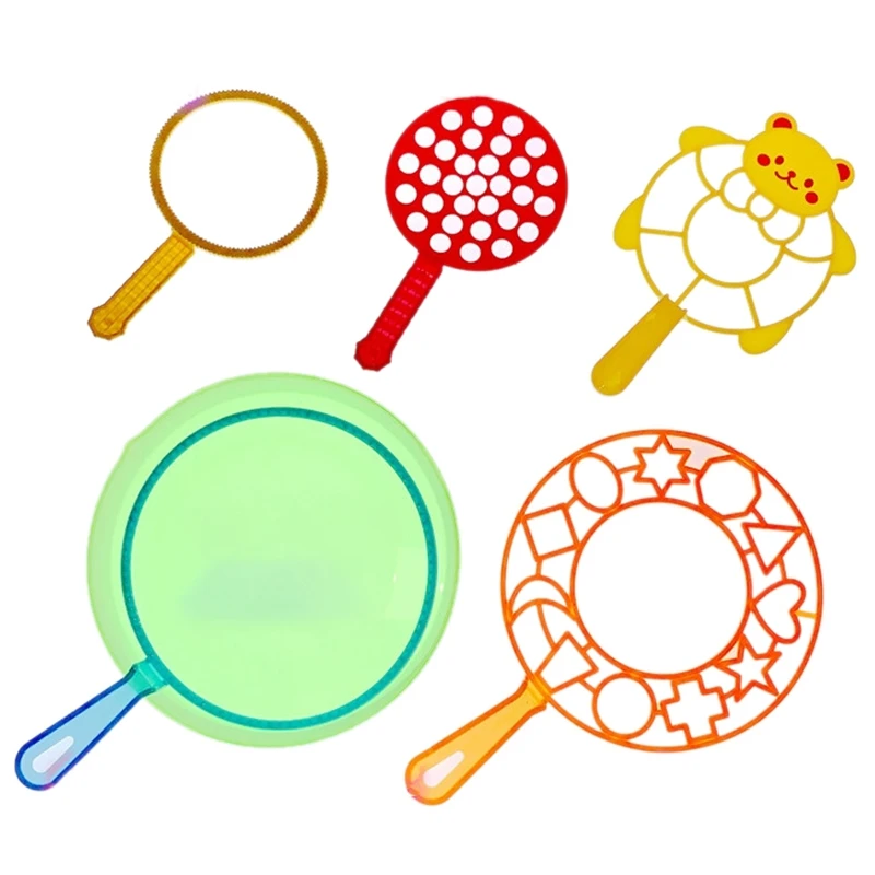 6PCS Colorful Bubble Wand Set Bubble Blower Toy Set for Kids Summer Funny Big Bubble Outdoor Toys
6PCS Colorful Bubble Wand Set Bubble Blower Toy Set for Kids Summer Funny Big Bubble Outdoor Toys