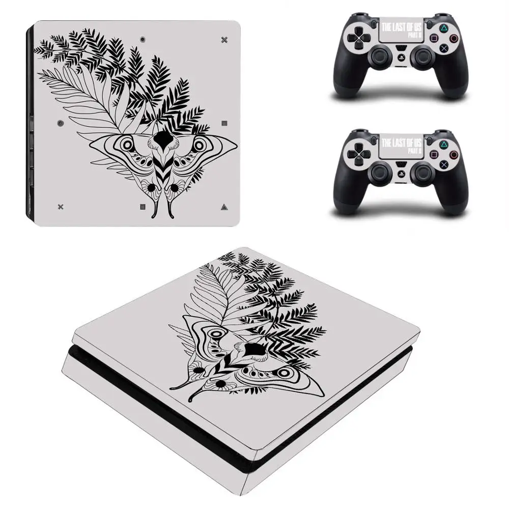

Game The Last of Us Part 2 PS4 Slim Skin Sticker Decal Vinyl for Playstation 4 Console & Controllers